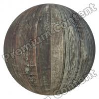 PBR texture of wood planks 4K